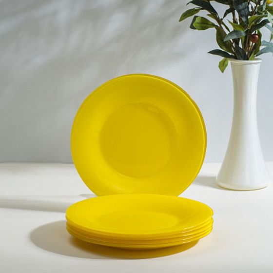 Тарелка десертная AMБИАНТЭ ЙЕЛЛОУ 19см