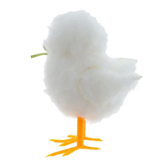 Фигурка декоративная &quot;Цыпленок&quot; (блок 12 шт), L5 W4 H6 см, 3в.