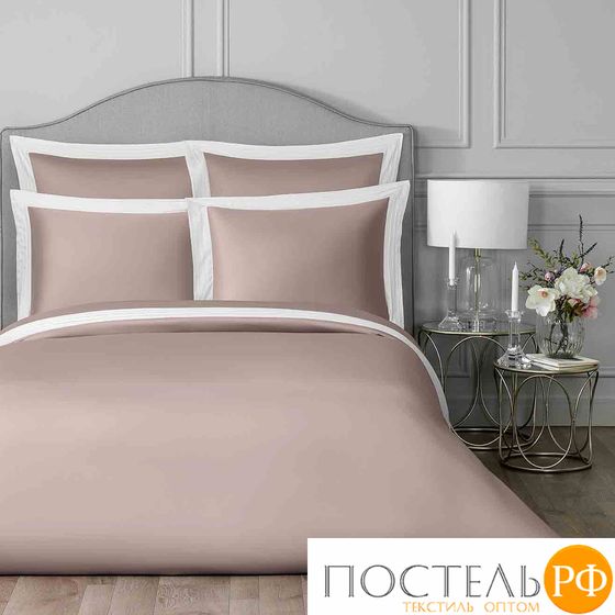 TOGAS ЭДЕМ роз/бел КПБ 220x240/260х270/50x70-2, 4 пр, 1 100% Sensotex эвкал. вол.