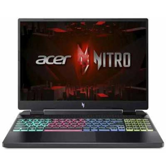 Ноутбук 16&quot; Acer Nitro AN16-42 Core Ryzen 7 8845HS/16Gb/SSD1024Gb/RTX4060 8Gb IPS/WUXGA/NoOS/Black (NH.QSKCD.003)