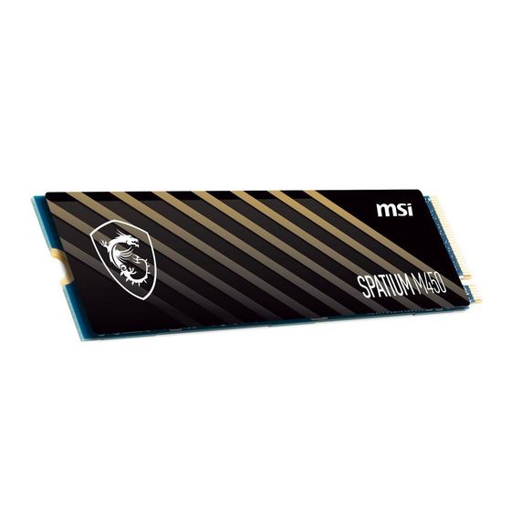 Накопитель SSD 500Gb MSI PCIe 4.0 NVMe M.2 SPATIUM M450