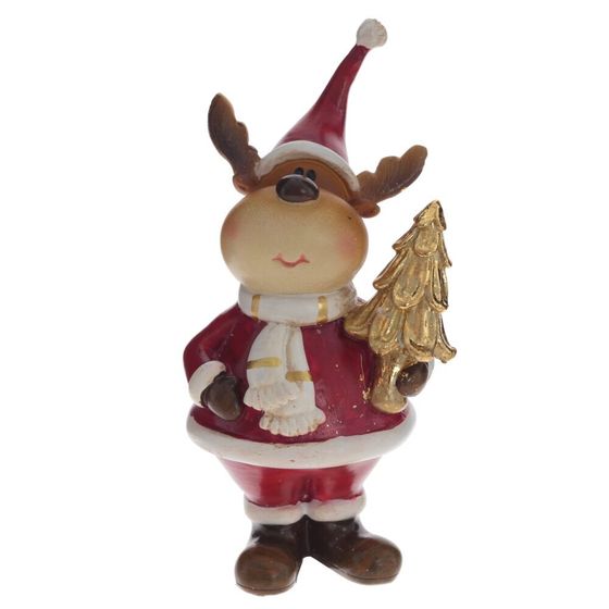 Фигурка декоративная &quot;Олень&quot;, L5,5 W4 H11 см, 2в.