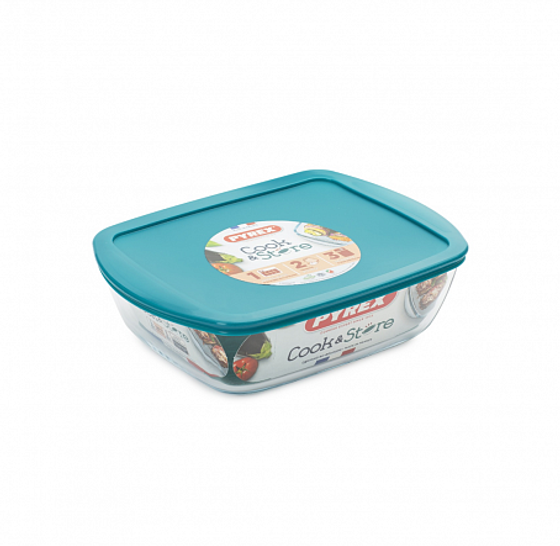 Блюдо с крышкой Cook &amp;lt;(&amp;gt;&amp;&amp;lt;)&amp;gt; Store 28х20x8см 2.5л прямоугольное