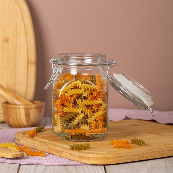 Набор банок 2шт 0.8л с бугельным замком