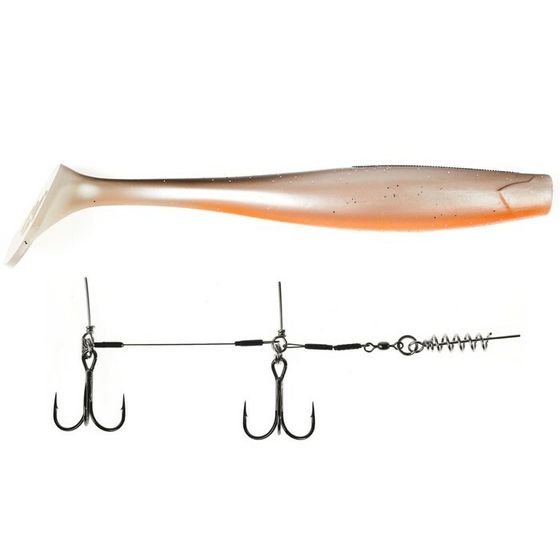 Виброхвосты LJ 3D BBS Series GIANT KUBIRA SWIM SHAD 10,3in (26,00)/PG18 1шт.+Stinger XL