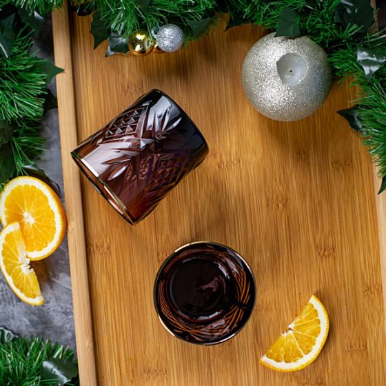 Стакан низкий ЗАЛЬЦБУРГ ЛИЛАК ГОЛД 2шт 300мл