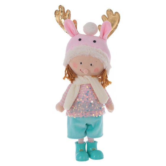 Игрушка набивная &quot;Мальчик, Девочка&quot;, L18 W8,5 H40 см, 2в.