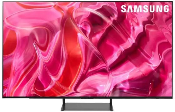 Телевизор QLED 65&quot; Samsung QE65S90CAUXRU черный титан 4K SmartTV безрамочный