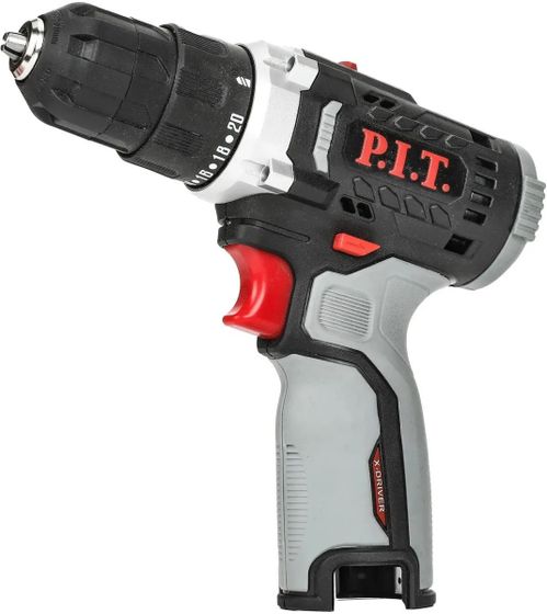Дрель безударная аккумуляторная P.I.T. PBM12K-10A 12В быстрозажимной