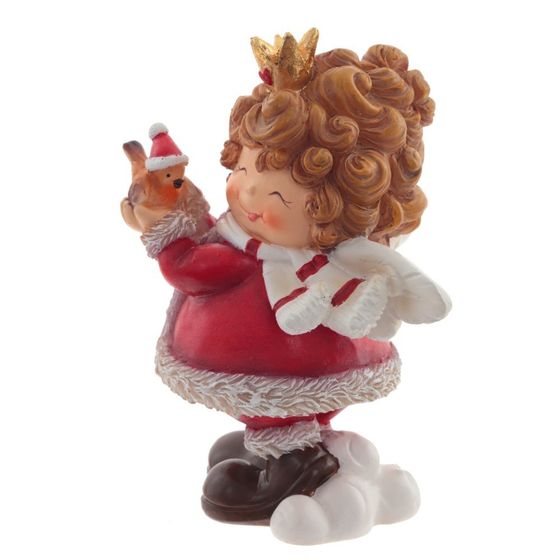 Фигурка декоративная &quot;Ангелочек&quot;, L7,5 W6,5 H9,5 см, 4в.