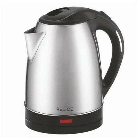 Чайник электрический Relice RL-182 2.5л 1800Вт серебристый