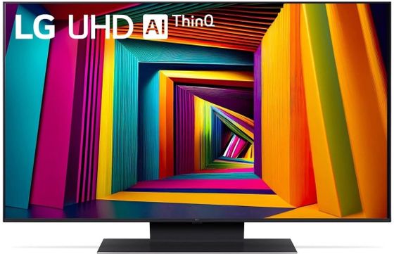 Телевизор LED 43&quot; LG 43UT91006LA.ARUB черный 4K Ultra HD 60Hz DVB-T DVB-T2 DVB-C DVB-S DVB-S2 USB WiFi Smart TV