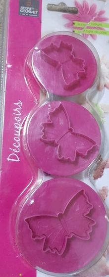 !09 Набор 6 штампов - Форма-штамп для печенья &quot;Листья&quot;+ &quot;Бабочки&quot;