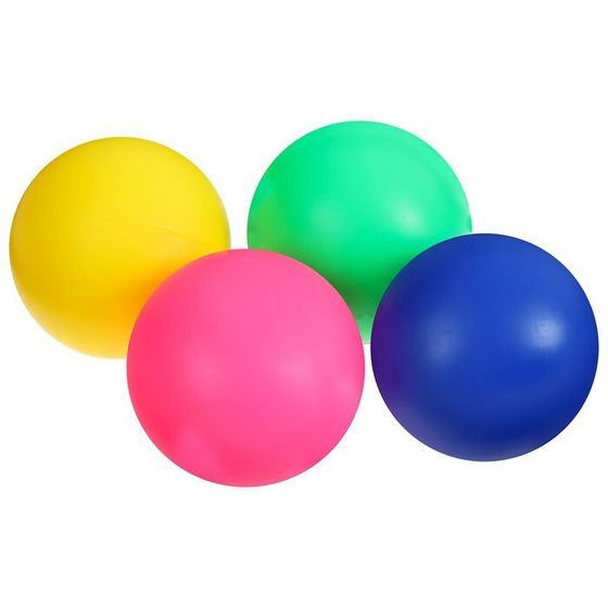 Набор мячей для детского бадминтона ONLYTOP, 4 шт., цвета МИКС