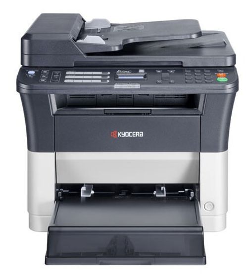 МФУ лазерное Kyocera FS-1125MFP (1102M73RU0/1102M73RUV) A4 Duplex белый/черный