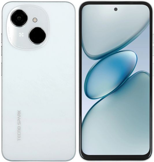 Смартфон Tecno Spark Go 1 4/64Gb белый (KL4 Glittery White)