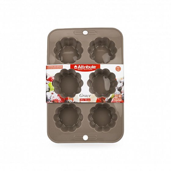 Форма для кексов GRACE 6шт