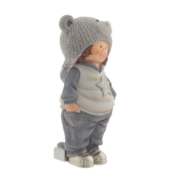 Фигурка декоративная &quot;Мальчик/Девочка&quot;, L5,5 W4,5 H11,5 см, 4в.