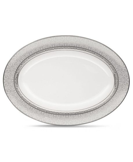 Dinnerware, Odessa Platinum Oval Platter 14&quot;