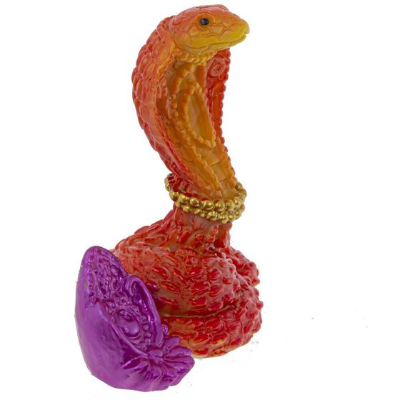 Фигурка декоративная &quot;Змейка&quot;, L5,5 W3,5 H6 см, 4в.