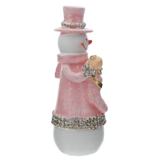 Фигурка декоративная &quot;Снеговик&quot;, L4 W3,5 H11 см, 2в.