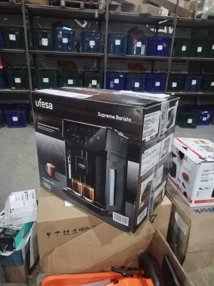 УЦЕНКА-Кофемашина Ufesa Barista CMAB100.100 (71705256) 1400Вт черный-(б/у, после ремонта, без гар талона)