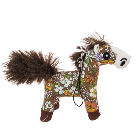 Игрушка набивная с подвесом &quot;Лошадка&quot;, L11 W2,5 H9 см, 4в.