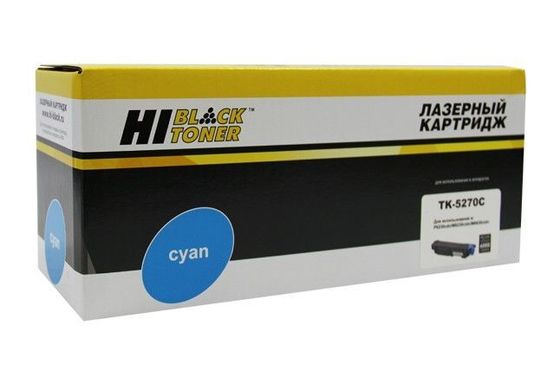 Картридж лазерный Hi-Black TK-5270C для Kyocera-Mita M6230cidn/M6630/P6230cdn, C, 6K