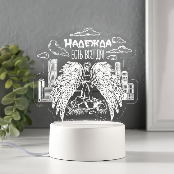 Светильник &quot;Надежда&quot; LED RGB от сети RISALUX