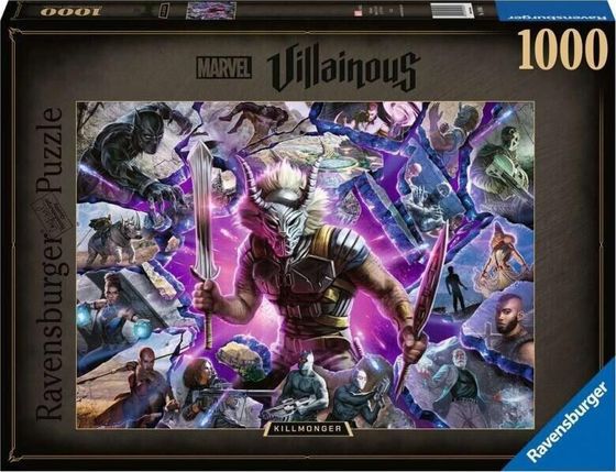 Ravensburger Puzzle 1000 elementów Villainous. Killmonger