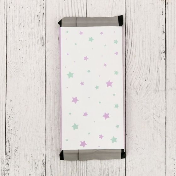 !НАБОР 5 ШТУК - Обёртка для шоколада «Единорог», 8 × 15.5 см