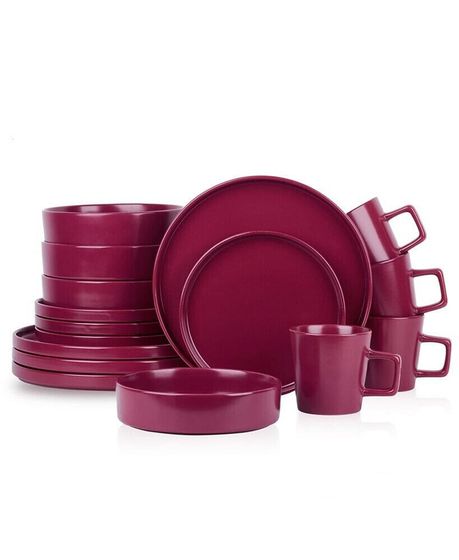 Cleo 16 Pc. Dinnerware Set, Service For 4