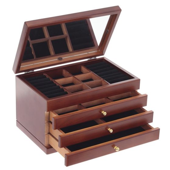 Шкатулка для украшений, Д30 Ш18 В18 см