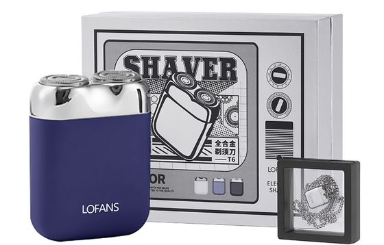 Lofans T6 Swivel Type Razors Stainless Steel Wash All Over The Body Men&#39;s Portable Wet And Dry Shaving Razor