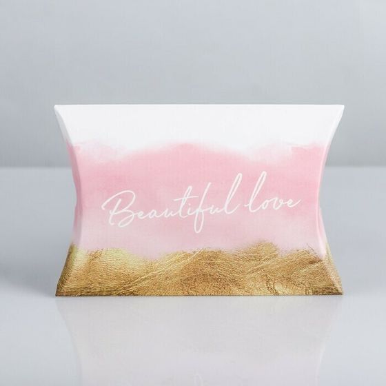 !НАБОР 3 ШТУКИ - Коробка складная фигурная Beautiful love, 11 × 8 × 2 см