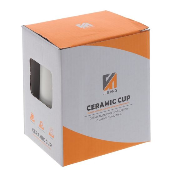 Кружка с крышкой и ложкой, 450 мл, L11 W8,5 H12,5 см, дизайн микс