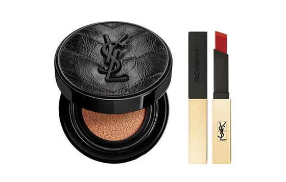 SAINT LAURENT Leather Air Cushion Lip Makeup Makeup Sets Natural