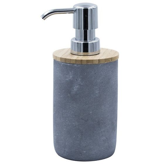Дозатор для жидкого мыла Cement, цвет серый
