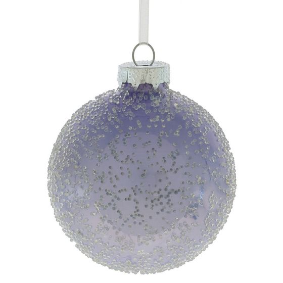 Украшение новогоднее &quot;Шар&quot;, D 8 см, L8 W8 H8 см, 2в.
