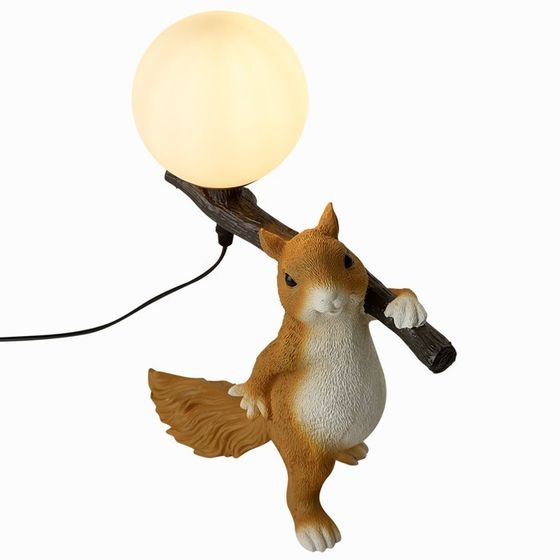 Лампа настольная Lumion. Squirrel, 1х40Вт, G9, 180х410х345 мм, цвет разноцветный