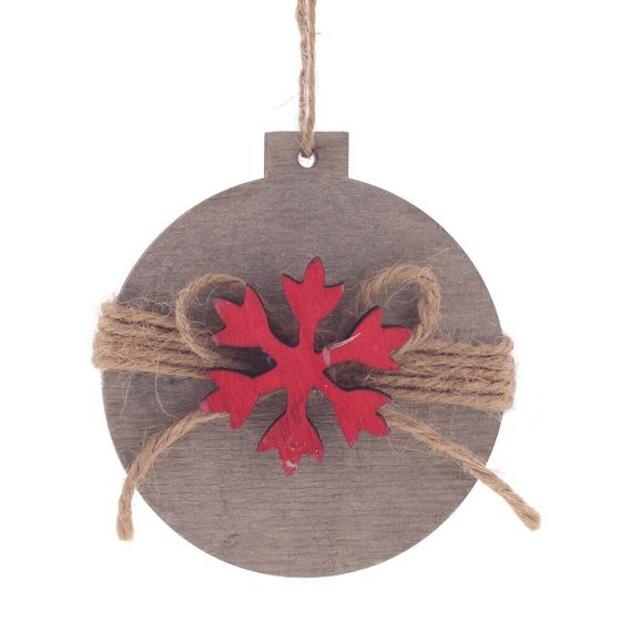 Украшение новогоднее &quot;Снежинка&quot;, L8 W2,5 H9 см, 5в.