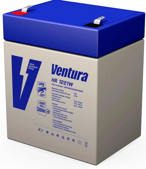 Батарея для ИБП Ventura HR1221W мощность 12В емкость 5Aч
