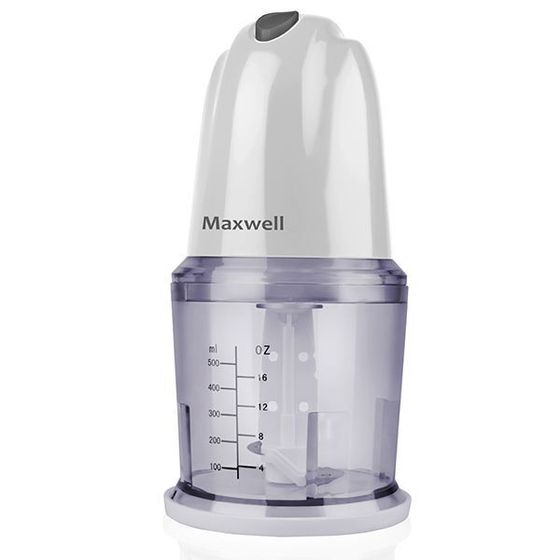 Измельчитель Maxwell MW-1403 500мл 300Вт белый