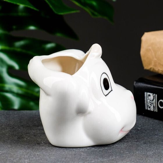 !Горшок "Мартышка" 11*10*8 см