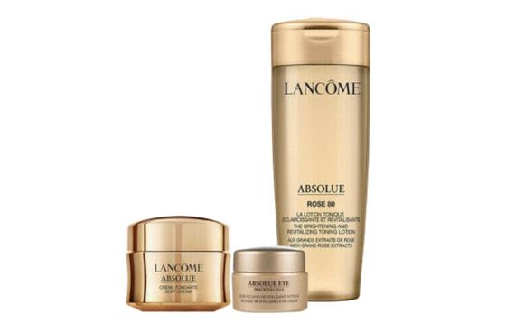 LANKOU ABSOLUE PRECIOUS ESSENCE Cream Eye Cream Toner Skincare Sets Wrinkle-Reducing Tightening Hydrating 15ml+5ml+50ml