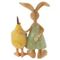 Фигурка декоративная "Заяц с петухом", L6 W3,5 H9,5 см, 2в.