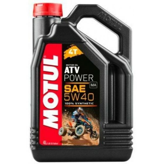 Масло моторное Motul ATV POWER 4T 5W40, 4 л 105898