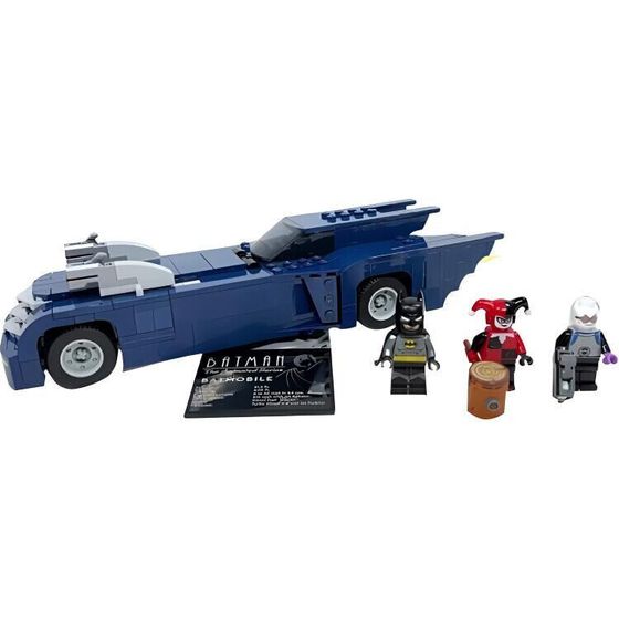 LEGO Batman с Бэтмобилем против. Харли Квинн и мистер. Заморозка строительных блоков 76274