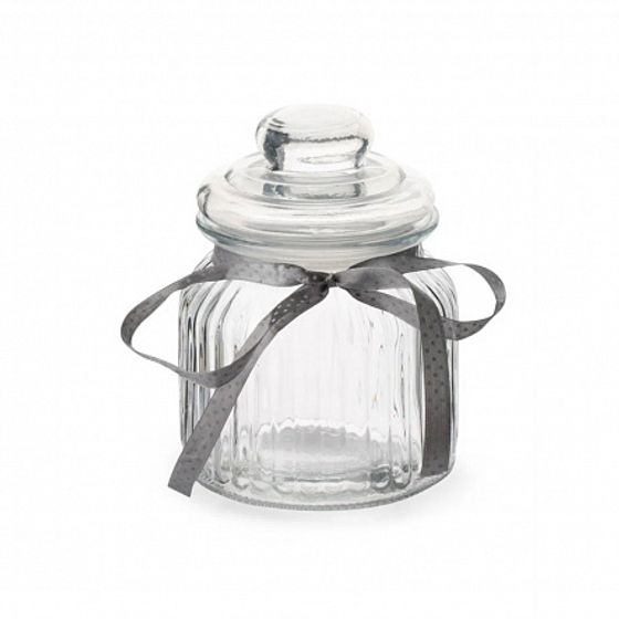 Банка стеклянная с крышкой FLEUR 650мл