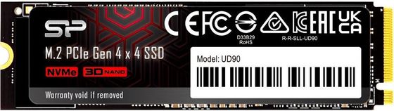 Накопитель SSD 500Gb Silicon Power PCI-E 4.0 x4 M.2 2280 SP500GBP44UD9005 M-Series UD90